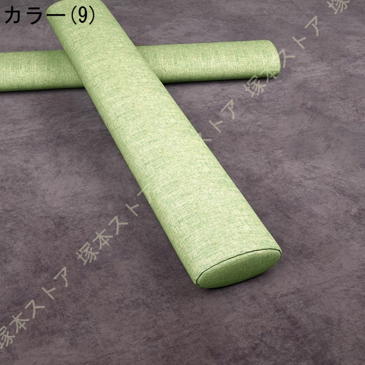 180cm 背当て抱き枕 快眠グッズ ピロー 枕 腰当てクッション 円筒 首枕 ロングクッション 円筒タイプ 肘置き 足置き 洗える枕 綿麻製 通気 取り外し カバーの画像