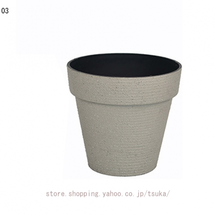 プランター 大型 おしゃれ 受け皿付き 植木鉢 深型 軽量 プラスチック 屋内 屋外用 プランター 深型 直径*高さ22.*14.5 28.7*21.5 cm 排水穴付き 観葉植物 鉢_3