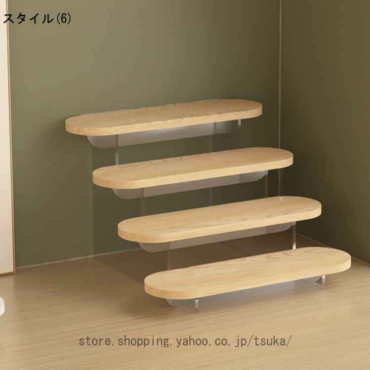 ディスプレイケース ウッドスタンド ウッドラック フィギュア