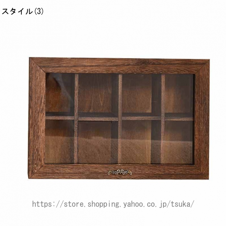 ミニ卓上キャビネット 木製 デスクオーガナイザー 収納ケース 小物収納ケース 小物入れ 整理 収納ボックス キャビネット チェスト 小型 収納ボックス |  | 01