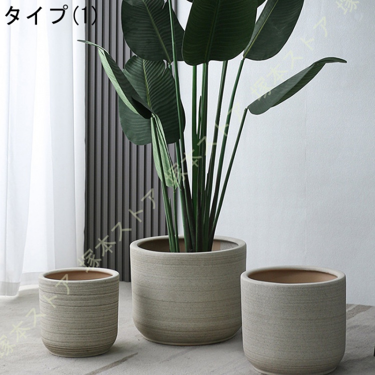 テラコッタ 鉢 ガーデンインテリア 背が高い 深鉢 多肉花盆 寄せ植え鉢
