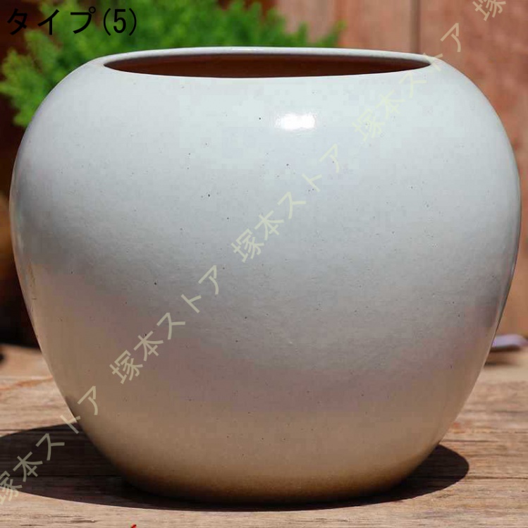 陶磁器プランター大 楽天市場】プランター 大きい 陶磁器 プラントポット 園芸用品 円筒形