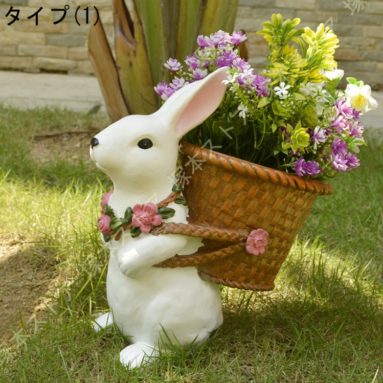 ウサギ絵柄のアンティーク大鉢 楽天市場】うさぎ（植木鉢｜植木鉢・プランター）：ガーデニング