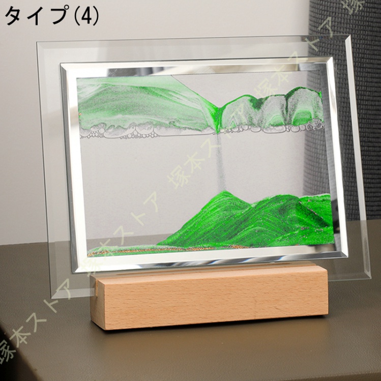 サンドピクチャー アートピクチャー 流砂絵画 置き型 ユニーク 流れる砂絵 動く砂 3D風景 美観性 芸術画 3D美しい効果 置物 砂のアート 砂の風景 鑑賞性｜tsuka｜05