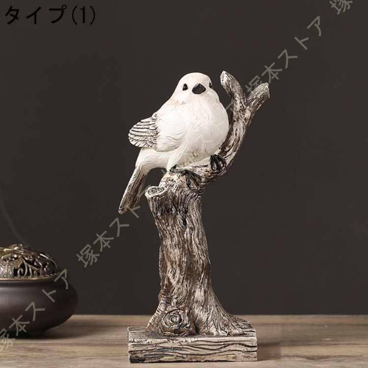 LxRx9 鳥 置物 おもちゃ オブジェ 鳥 鳥グッズ 小鳥 動物 アニマル リアル フィギュア グッズ インテリア 誕生日プレゼント 面白い ガーデニング雑貨 装飾品_1
