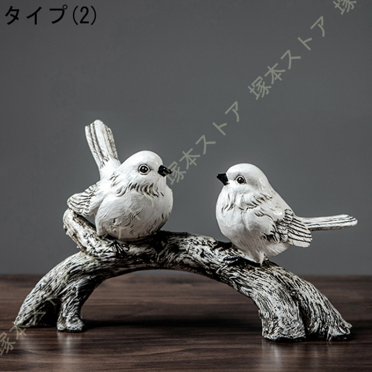LxRx9 鳥 置物 おもちゃ オブジェ 鳥 鳥グッズ 小鳥 動物 アニマル リアル フィギュア グッズ インテリア 誕生日プレゼント 面白い ガーデニング雑貨 装飾品_2