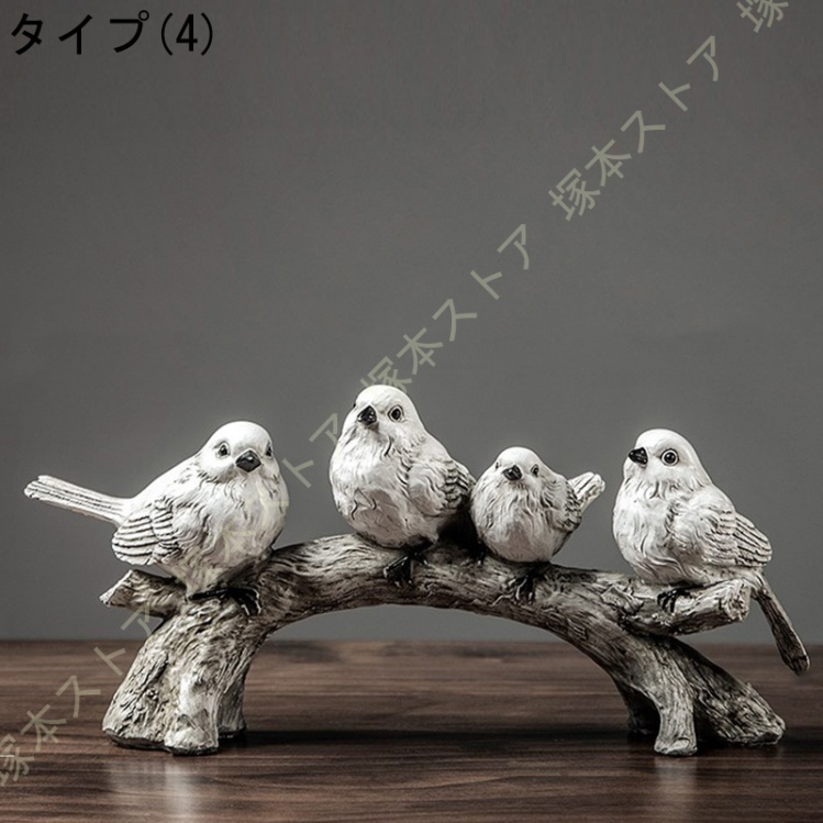 LxRx9 鳥 置物 おもちゃ オブジェ 鳥 鳥グッズ 小鳥 動物 アニマル リアル フィギュア グッズ インテリア 誕生日プレゼント 面白い ガーデニング雑貨 装飾品_4