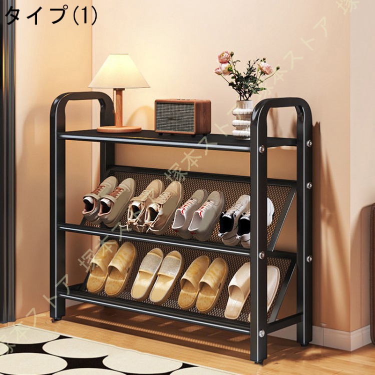 多層収納棚靴棚シンプル金属置物層棚花棚キッチン浴室電子レンジ収納鉄棚9 塚本ストア - 収納棚｜Yahoo!ショッピング