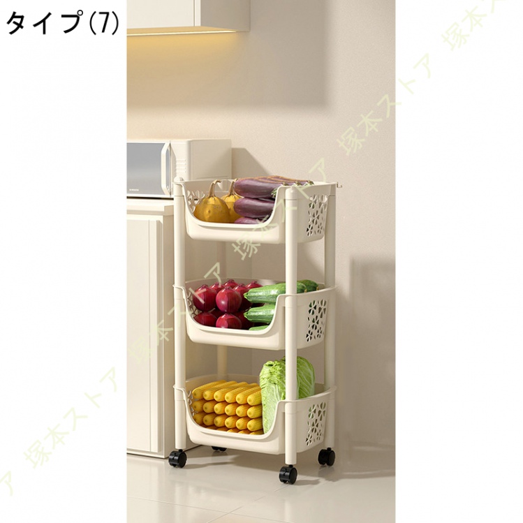 キッチンワゴン ペットボトル 収納カート 隙間収納 28cm/25.5cm スリム