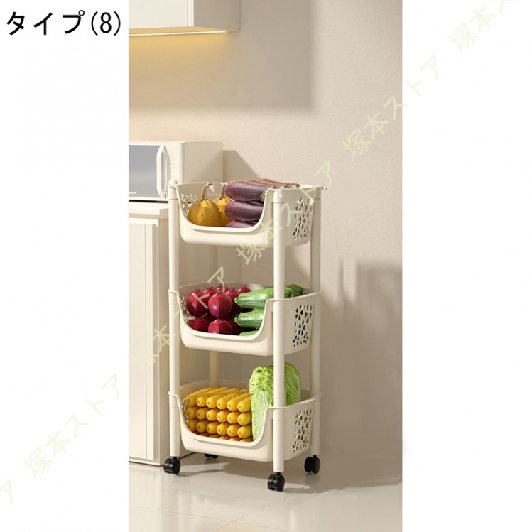 キッチンワゴン ペットボトル 収納カート 隙間収納 28cm/25.5cm スリム