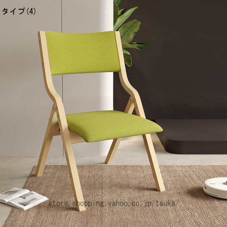 ダイニングチェア 木製 おりたたみいす 天然木 キッチン 椅子 折り畳み