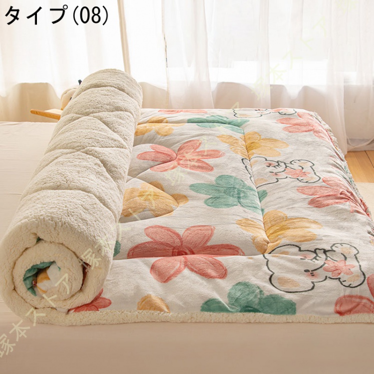 もこもこ 敷きパッド シングル 敷パット セミダブル 敷毛布 ベッド