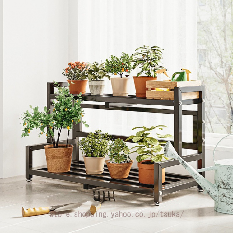 【玄関踏み台 × 植物台】アイアン踏み台 2段 花台 玄関ステップ 植物台 踏み台 2段（花、ガーデニング）のおすすめ人気商品一覧 通販 - Yahoo