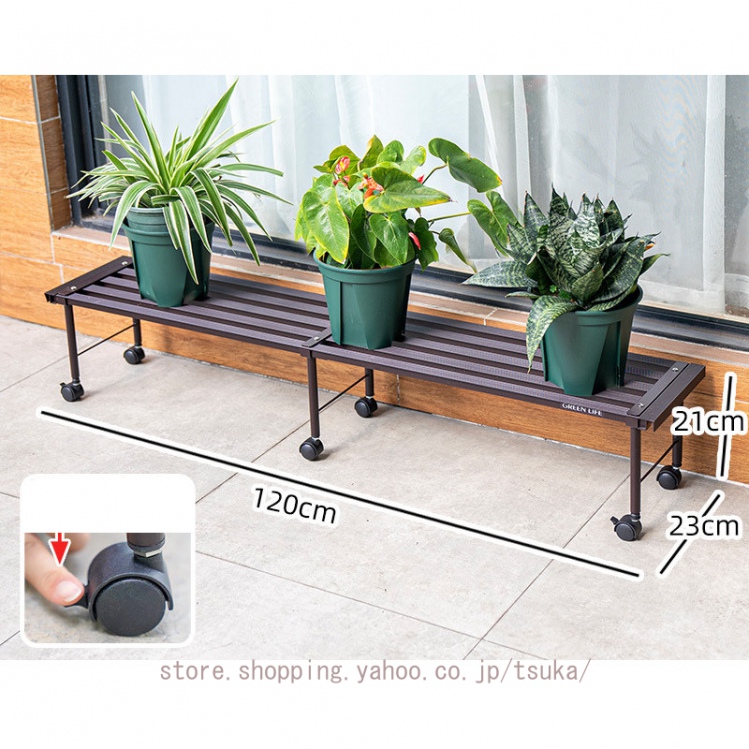 フラワースタンド 屋外 1段 おしゃれ 組立式 フラワーステージ アルミ