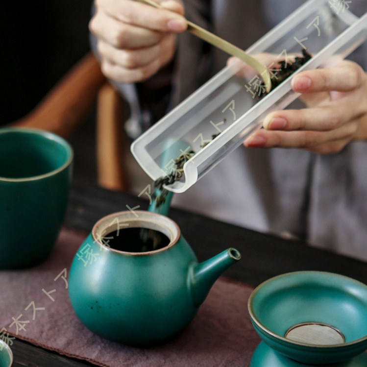 織部 煎茶器 茶器揃／急須 湯呑 湯冷し 織部 煎茶器 茶器揃／急須 湯呑 湯冷し - メルカリ