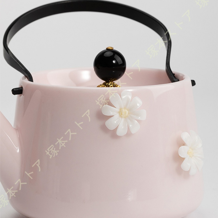 かわいい花柄の茶器5点セット 湯呑 急須 ポット 茶器 オシャレ食器 お洒落 可愛い かわいい 陶器 和食器 食洗機可 業務用 ギフト プレゼント  誕生日 出産祝い : mo8-ql0-muhjpl : 塚本ストア - 通販 - Yahoo!ショッピング