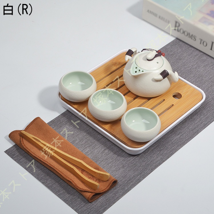希少⭐︎信楽焼　湯呑み　茶器揃　茶器セット　女房三十六歌仙　湯飲み　茶托　菓子皿 Amazon.co.jp: 茶器セット 8点セット 和風 クラシック磁器茶具
