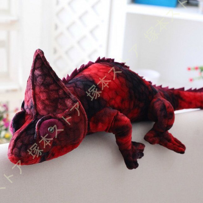 カメレオンぬいぐるみ 大きい 100cm 抱き枕 グリーン かわいい