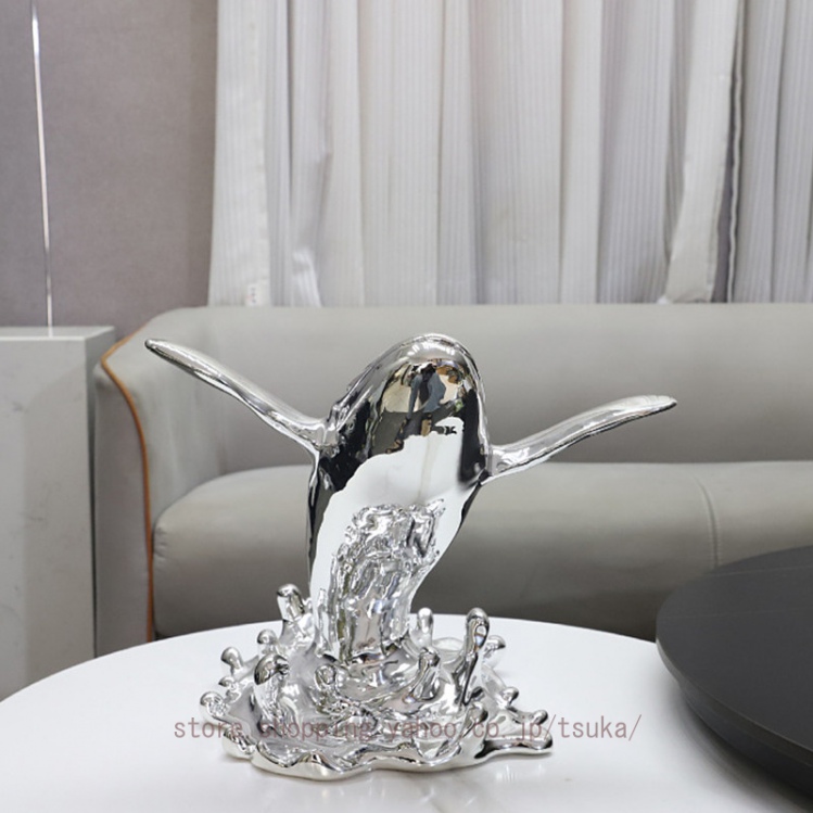 クジラの置物 鯨のオーナメントコレクション ギフトアート モダン