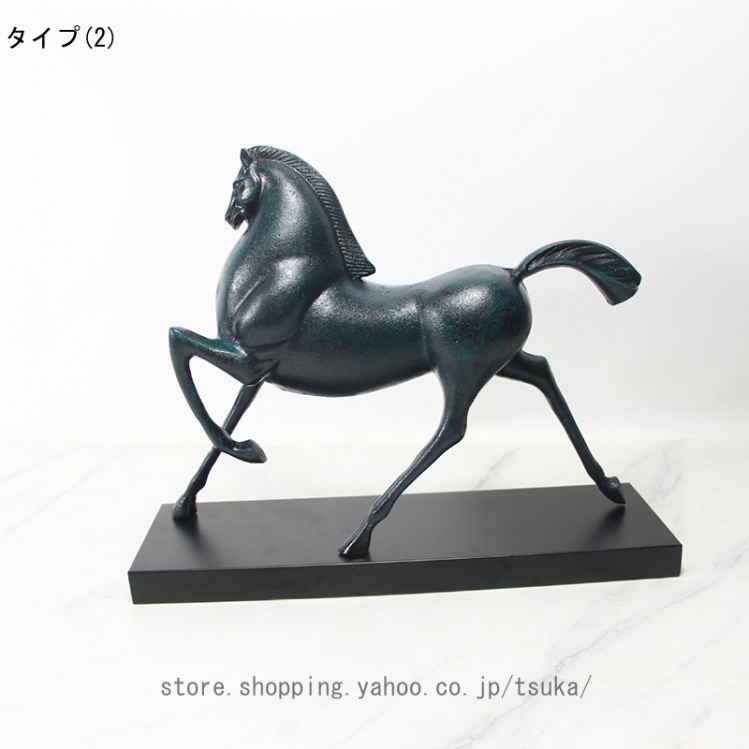 馬の置物 風水グッズ 合金 干支 午 仕事運アップ 開運グッズ 金運