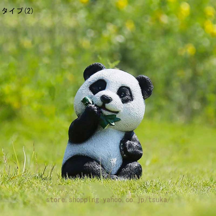 ガーデニング 置物 動物 ガーデンオブジェ ガーデン置物 かわいい 庭 オーナメント 樹脂 庭の飾り 防水 屋外 ガーデン雑貨 飾り アニマル リアル アウトドア_2