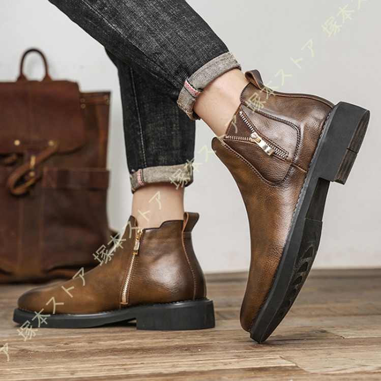 新品未使用　カワサキ　メンズ　ブーツ 楽天市場】長靴 防水ブーツ メンズ ショート レインブーツ 軽い