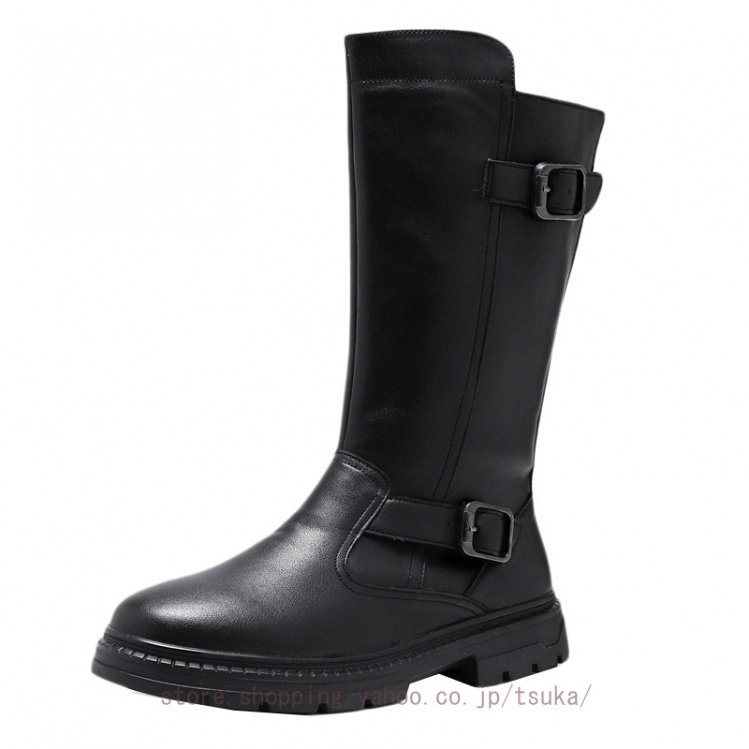 エンジニアブーツ メンズ ショート バイク ベルトバックル カジュアル