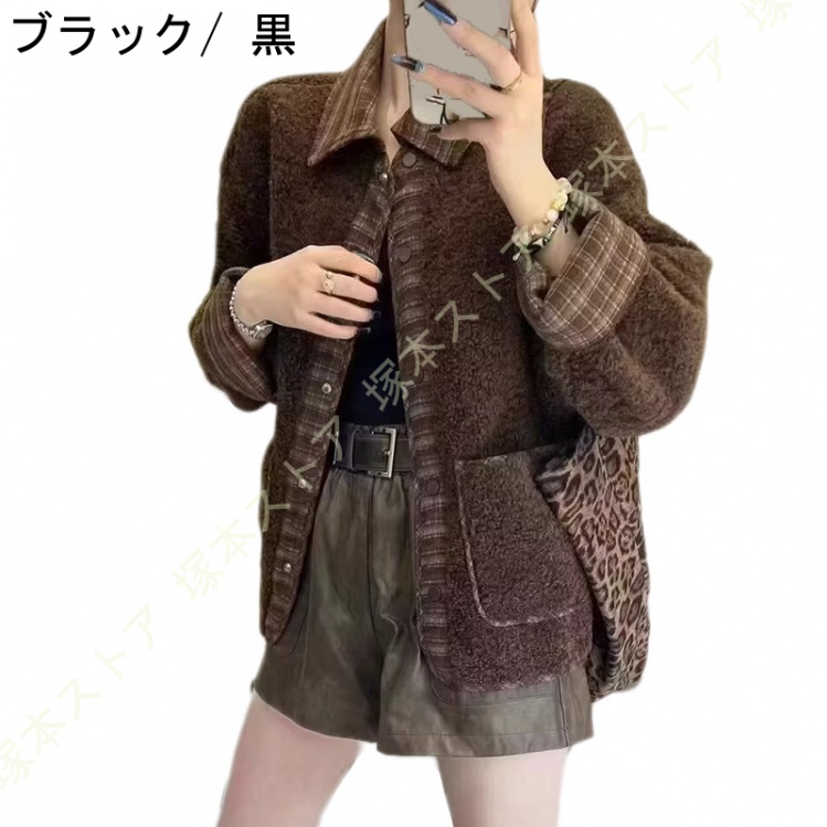 ボアブルゾン ボアジャケット フード付き ボアコート ボア ブルゾン ジャケット コート アウター マウンテンパーカー フリースジャケット スタンドブルゾン |  | 02