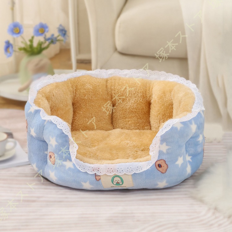 猫ベッド 犬用ベッド ペットベッド ペットソファー ペットクッション 寒さ対策 枕付き クッション性が 高反発 猫 小型犬 中型犬 高齢犬 多頭飼い |  | 03