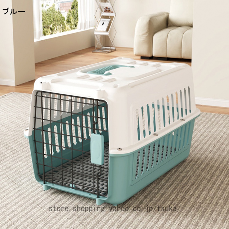 ペットケージ キャリー 犬 クレート 小型犬 猫 キャリーケース ハードクレート キャリーバッグ 多頭飼い 小動物用 防災 避難 車 新幹線対応 持ち運び |  | 04