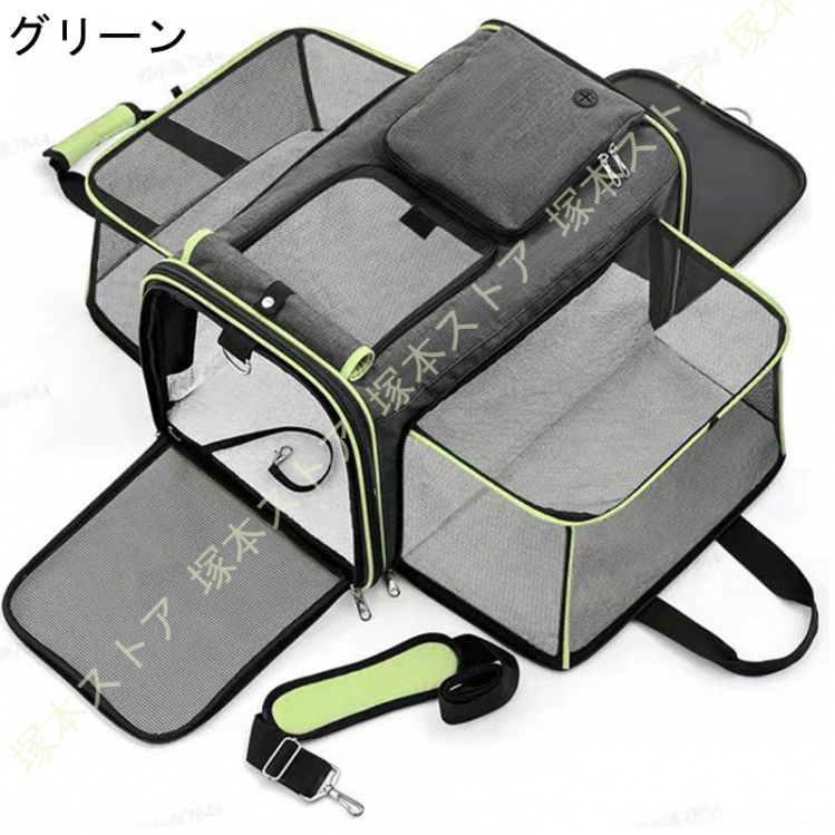 ペットキャリーバック 折り畳み ペットバック ペットキャリー 折りたたみ ペット 犬用 猫用 小型 中型 キャリーケース 通院 災害時 ペット キャリーバック_2