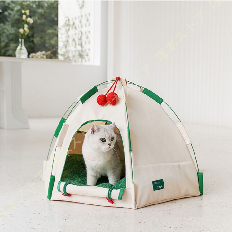 猫 テント 犬 テント ペットテント 猫 ベッド 犬 ベッド 室内 犬小屋 猫小屋 犬猫兼用 テント型 ペットハウス 折りたたみ おしゃれ 冬 夏  可愛い 柔らか