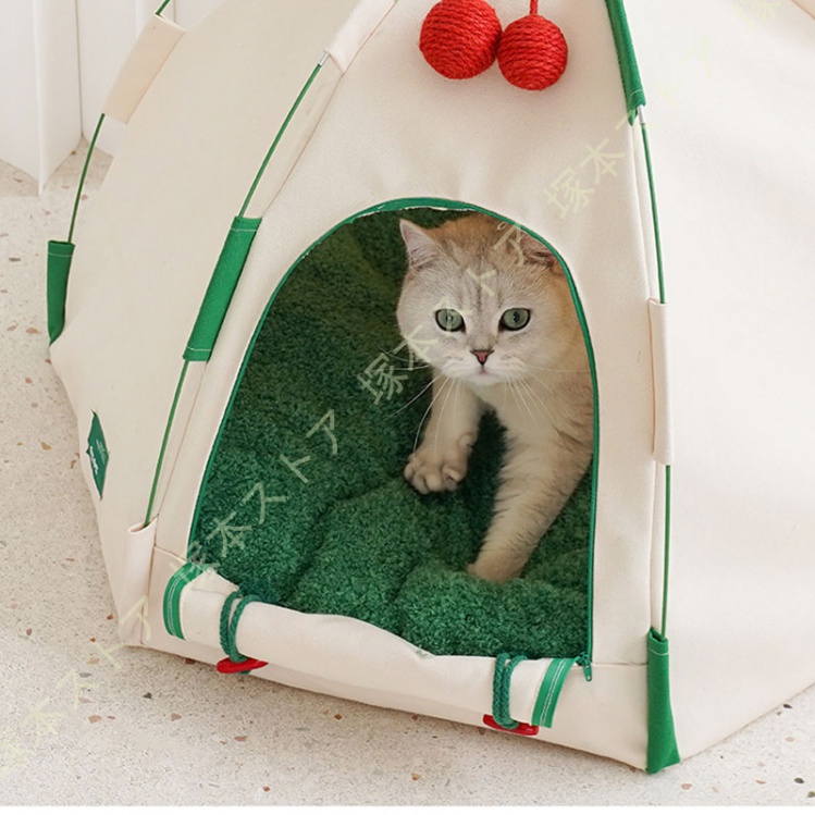 猫 テント 犬 ペットテント ベッド 室内 犬小屋 猫小屋 犬猫兼用