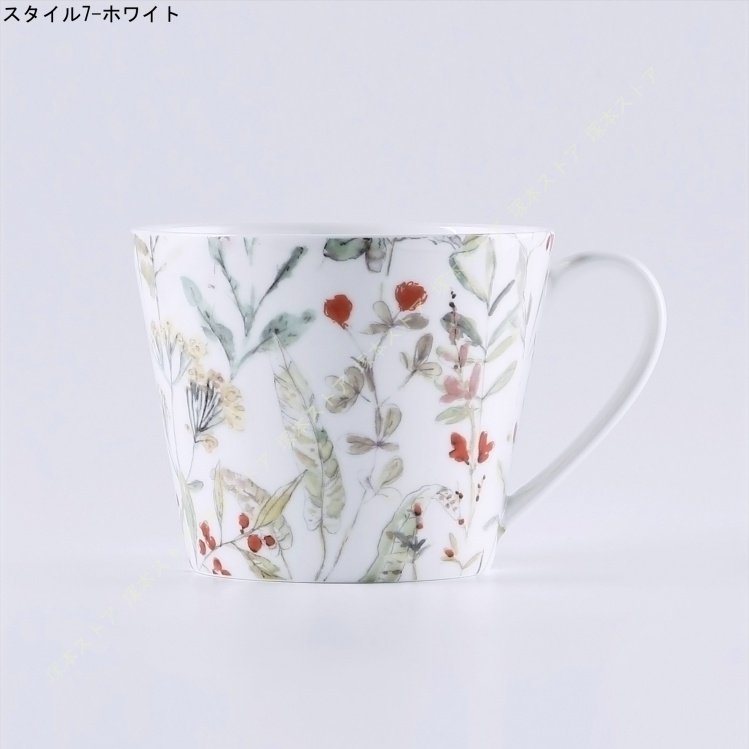 マグカップ フラワー 軽量 Afternoon Tea アフタヌーンティー リビング 食器 調理器具 キッチン用品 450ml コップ マグ コーヒー カップ シンプル キッチン｜tsuka｜09