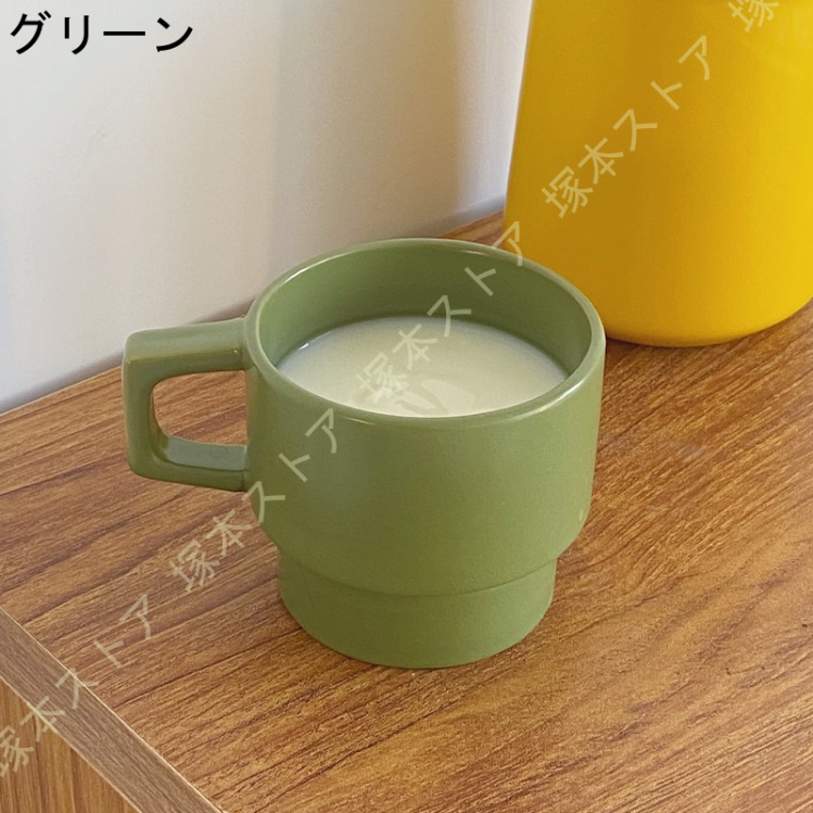 マグ カップ 磁器 カフェ スタッキング プレゼント 実用的 カップル お揃い 記念日 誕生日 女性 妻 母 結婚記念日 お礼 ギフト 贈り物 スタッキング｜tsuka｜02