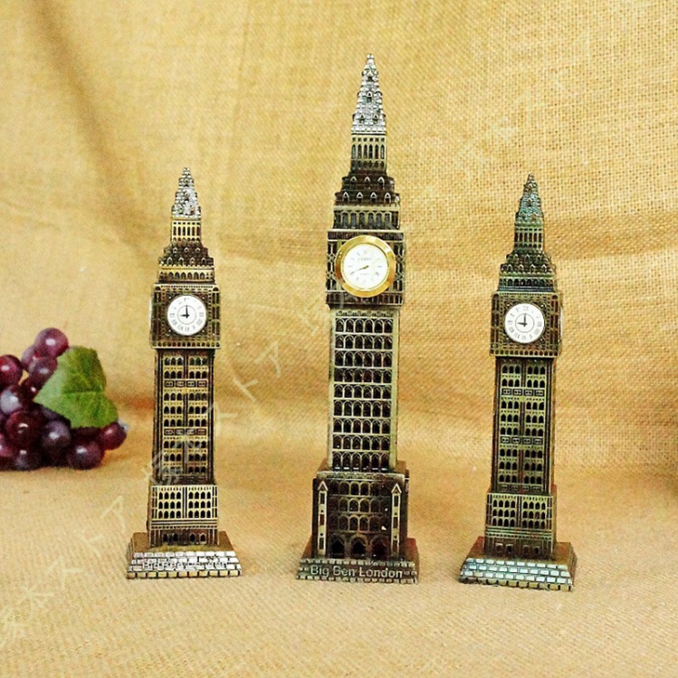 英国ビッグベン アルミ合金製 高さ35.5センチ 置物 美品 Amazon.co.jp: エリザベスタワー イギリス ビッグベン 置物 世界