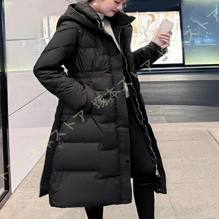 ダウンジャケット レディース ロングコート 冬服 厚手 ダウンコート