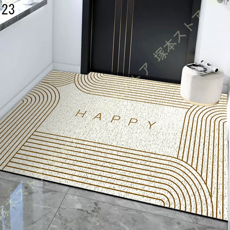 【在庫セール】玄関マット モダン 屋外 室内 滑り止め 泥落とし 吸水 エントラ Amazon | 玄関マット 室内 おしゃれ 60 x 130 cm 滑り止め泥落とし吸水