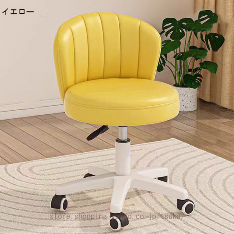 イエロースチールキャスター付きチェア キャスター付き椅子（色：イエロー系）のおすすめ人気商品一覧 通販