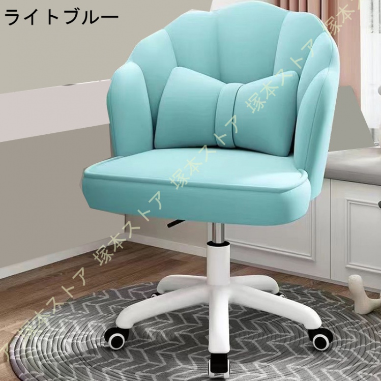 オフィスチェア デスクチェア パソコンチェア 360度回転 昇降機能付き
