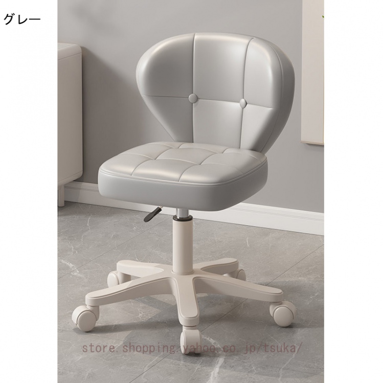 パソコンチェア キャスター付き デスクチェア 背もたれ付き 学習椅子