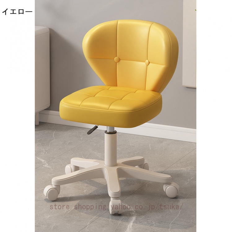 パソコンチェア キャスター付き デスクチェア 背もたれ付き 学習椅子