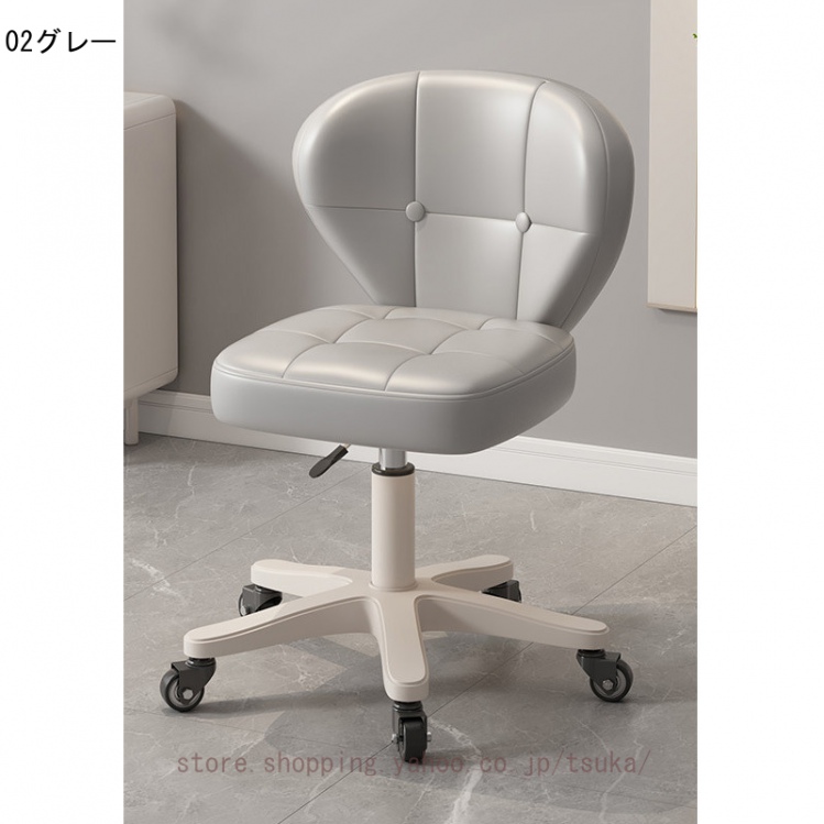 パソコンチェア キャスター付き デスクチェア 背もたれ付き 学習椅子