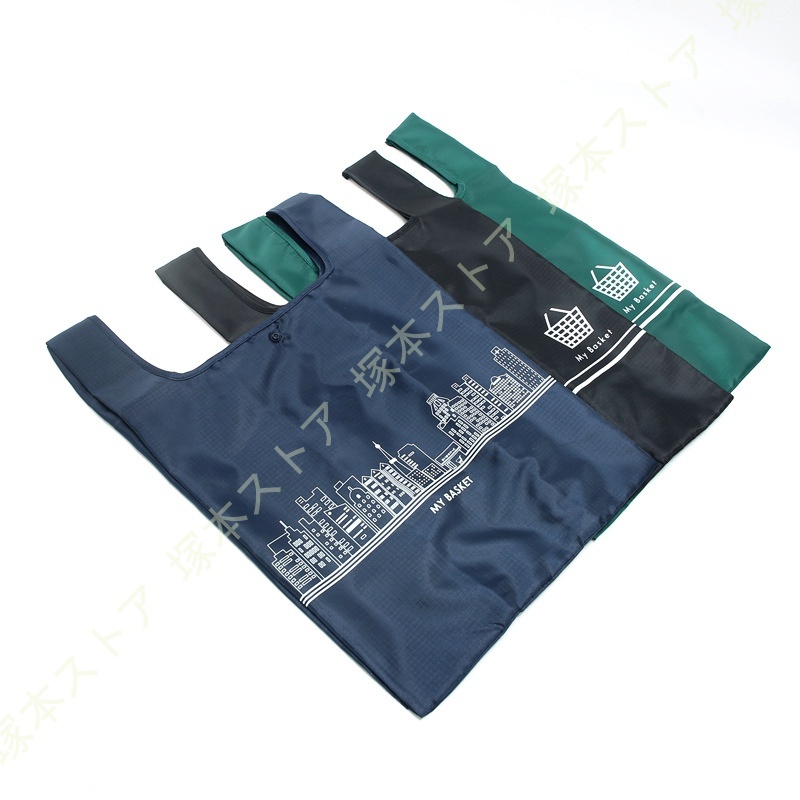 即納！エコバッグ おしゃれ 買い物バッグ 折りたたみ コンパクト