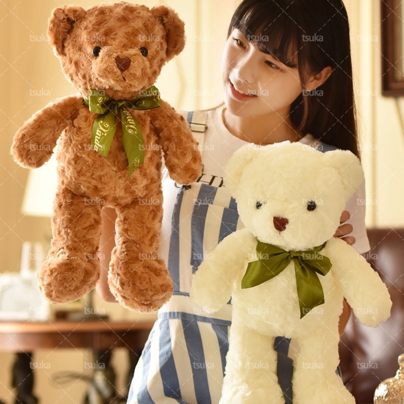 クマぬいぐるみかわいい ぬいぐるみ くま テディベア 40cm 抱き枕 ギフト 子供 彼女 ふわふわ 誕生日 クリスマス プレゼント 女の子 男の子  小学生 女性 小型