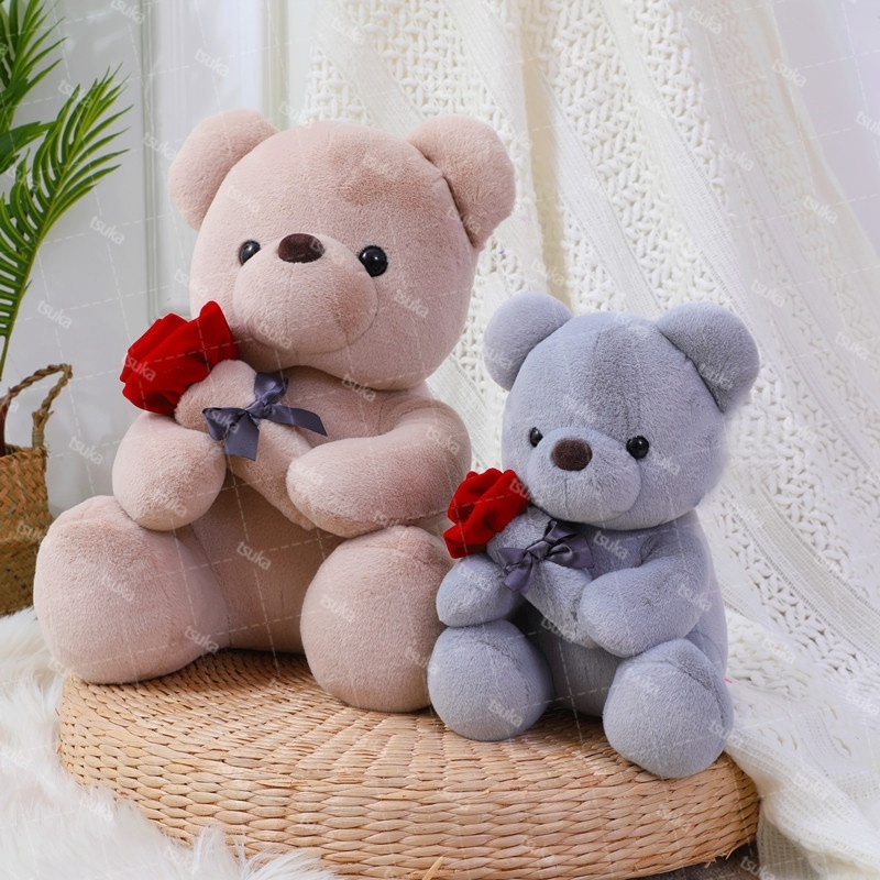 くま テディベア 花束 ぬいぐるみ 枯れない 薔薇 花 フラワー 結婚祝い