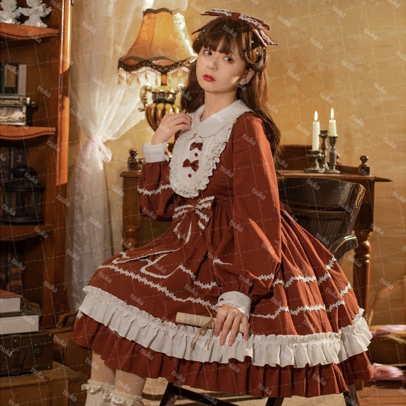 タイムレター」 ワンピース 可愛い ロリータ ゴスロリ lolita 森