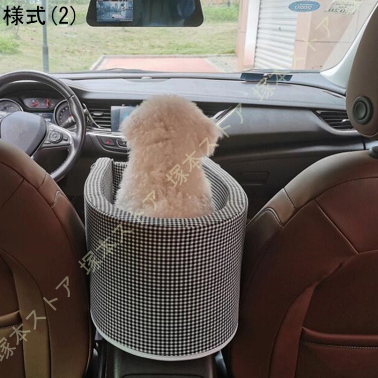 ドライブベッド いぬカー用品車。犬ベッド車載肘掛け アームレストペットソファーカー用品車ドライブベッド いぬドライブ用品旅行 お出かけ 6kgまで ペット用 |  | 02