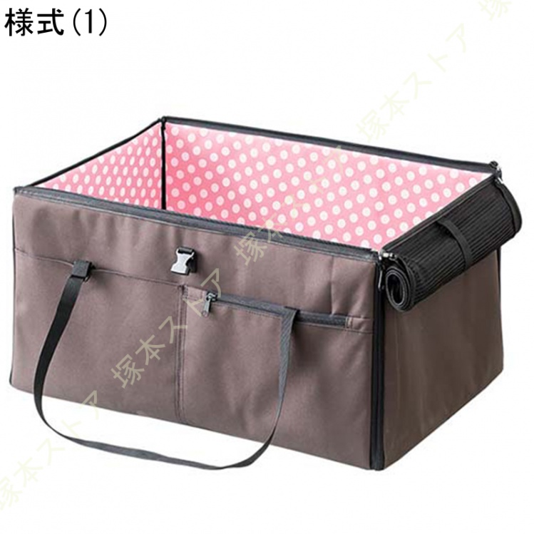 ペット 犬 ドライブボックス Lサイズ 49 x 67 x 34 cm キャリー ドライブベッド ベッド ドライブ カーベッド 車 車用 ペットキャリー 折りたたみ