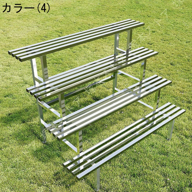 盆栽棚 植物棚 園芸ラック 花台 鉢植え スタンド 多機能収納ラック ガーデン用品 屋外 室内 大容量 おしゃれ 防サビ 屋外の植物のスタンドステンレス鋼_4